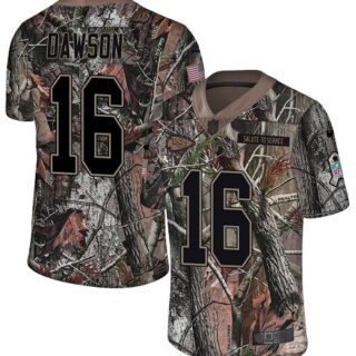 Nike Chiefs #16 Len Dawson Camo Men's Stitched NFL Limited Rush Realtree Jersey