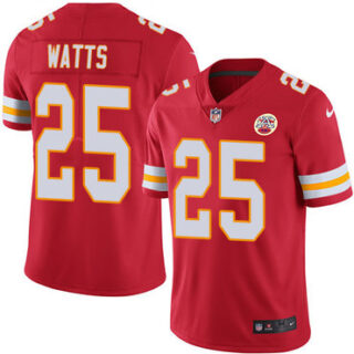 Nike Chiefs #25 Armani Watts Red Team Color Men's Stitched NFL Vapor Untouchable Limited Jersey