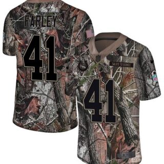 Nike Colts #41 Matthias Farley Camo Men's Stitched NFL Limited Rush Realtree Jersey