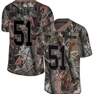 Nike Falcons #51 Alex Mack Camo Men's Stitched NFL Limited Rush Realtree Jersey