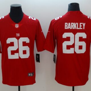 Nike Giants 26 Saquon Barkley White Vapor Untouchable Limited Jersey
