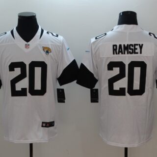 Nike Jaguars 20 Jalen Ramsey White New 2018 Vapor Untouchable Limited Jersey
