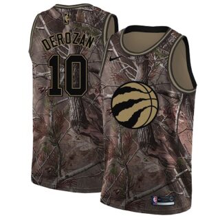 Nike Raptors #10 DeMar DeRozan Camo NBA Swingman Realtree Collection Jersey