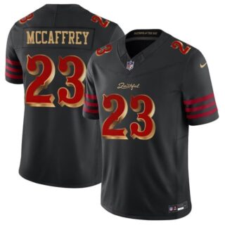 Men's San Francisco 49ers #23 Christian McCaffrey Vapor F.U.S.E. Limited Rivalry Series Jersey