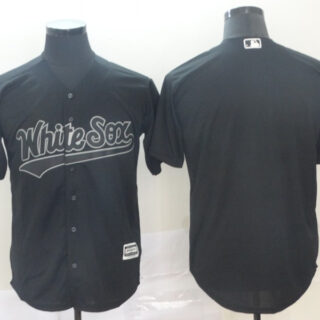 White Sox Blank Black 2019 Players' Weekend Authentic Player Jersey