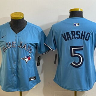 Youth Toronto Blue Jays #5 Daulton Varsho Blue Limited Stitched Baseball Jersey