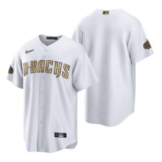 Men's Cool Base Arizona Diamondbacks 2022 MLB All-Star Game White Stitched Jersey