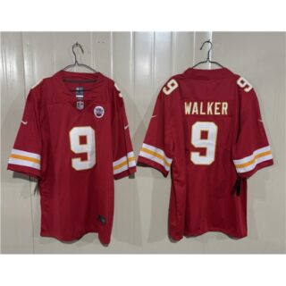Men's Kansas City Chiefs #9 Kenneth Walker III Red2026 Vapor Untouchable Limited Football Stitched Jersey