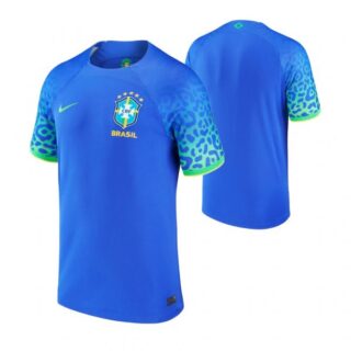 Youth Brazil National Team Blue Away Soccer Jersey 2022-23