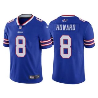 Men's Buffalo Bills O. J. Howard Royal Vapor Limited Stitched Jersey