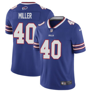 Men's Buffalo Bills Von Miller Blue Vapor Limited Stitched Jersey
