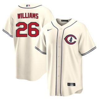 Men's Cool Base Chicago Cubs Billy Williams 2022 Field of Dreams Cream Stitched Jersey With Name