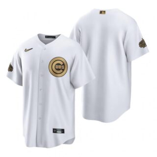 Men's Cool Base Chicago Cubs 2022 MLB All-Star Game White Stitched Jersey