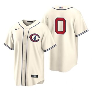 Men's Cool Base Chicago Cubs Marcus Stroman 2022 Field of Dreams Cream Stitched Jersey