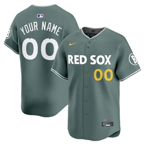 Custom Boston Red Sox 2025 City Connect Vapor Premier Limited Jersey V2 All Stitched