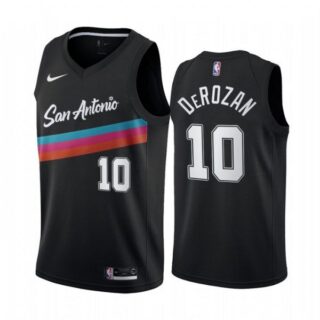 Men's DeMar DeRozan San Antonio Spurs Basketball Jersey Black