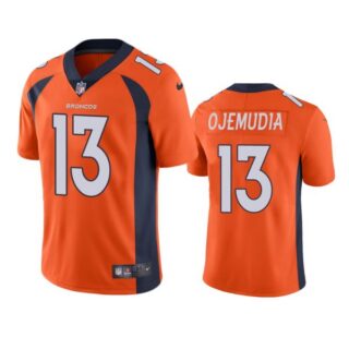 Men's Michael Ojemudia Denver Broncos Limited Footbal Jersey Orange