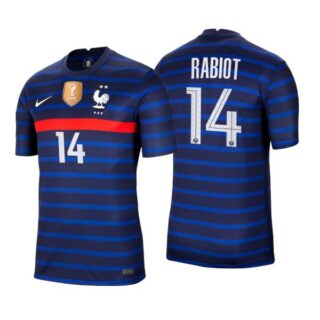 Men's Adrien Rabiot France National Blue Home Jersey