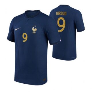 Men's Olivier Giroud France National Team Navy Home 2022-23 Jersey