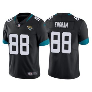 Men's Jacksonville Jaguars Evan Engram Black Vapor Limited Stitched Jersey