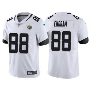 Men's Jacksonville Jaguars Evan Engram White Vapor Limited Stitched Jersey