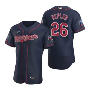 Men's Max Kepler Minnesota Twins Flex Base Jersey Navy