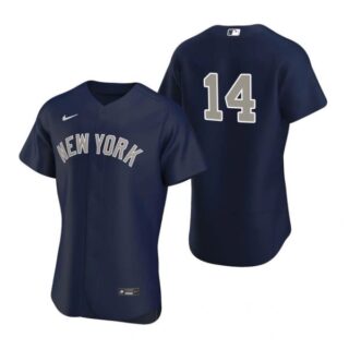 Men's Tyler Wade New York Yankees Flex Base Jersey Navy