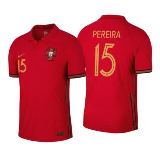 Men's Ricardo Pereira Portugal National Red Home Jersey