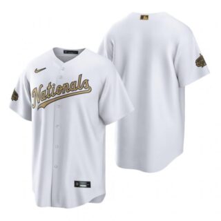 Men's Cool Base Washington Nationals 2022 MLB All-Star Game White Stitched Jersey