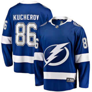 Men's Nikita Kucherov Tampa Bay Lightning #86 Fanatics Home Breakaway Jersey - Blue