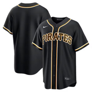 Pittsburgh Pirates Fashion Black Out Jersey