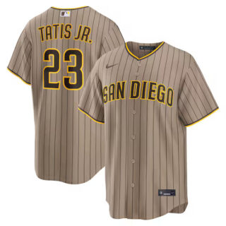 Fernando Tatis Jr. San Diego Padres #23 Alternate Jersey - Sand