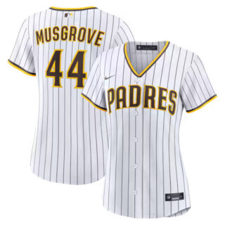 Women's Joe Musgrove San Diego Padres #44 Home Jersey - White