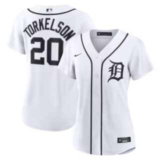 Women's Spencer Torkelson Detroit Tigers #20 Home Jersey - White