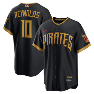Bryan Reynolds Pittsburgh Pirates #10 2026 City Connect Stadium Jersey - Black