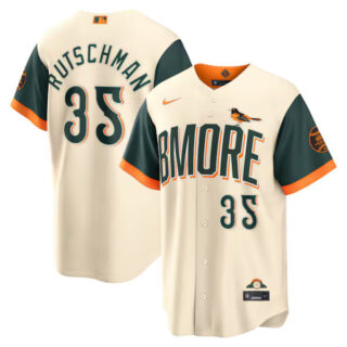 Adley Rutschman Baltimore Orioles #35 2026 City Connect Stadium Jersey - Cream