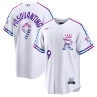 Vinnie Pasquantino Kansas City Royals #9 2026 City Connect Stadium Jersey - White