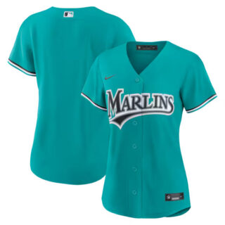 Women's Miami Marlins Alternate Jersey - Teal