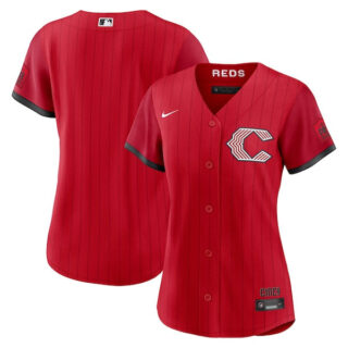Women's Cincinnati Reds 2026 City Connect Stadium Jersey - Red