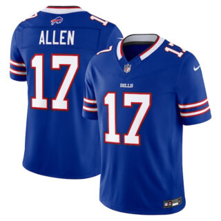 Josh Allen Buffalo Bills #17 Vapor F.U.S.E. Stitched Limited Jersey - Royal