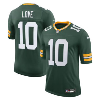 Jordan Love Green Bay Packers #10 Vapor Untouchable Stitched Limited Jersey - Green