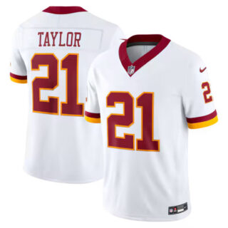 Sean Taylor Washington Commanders #21 Vapor F.U.S.E. Stitched Retired Limited Jersey - White