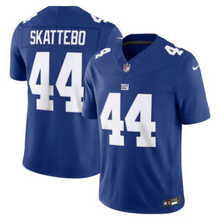 Cam Skattebo New York Giants #44 Vapor F.U.S.E. Stitched Limited Jersey - Royal