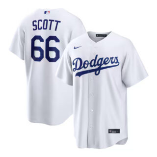 Tanner Scott Los Angeles Dodgers #66 Home Jersey - White