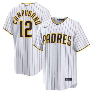 Luis Campusano San Diego Padres #12 Home Jersey - White