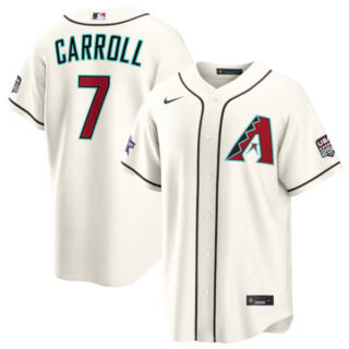2026 All-Star Game Arizona Diamondbacks #7 Corbin Carroll Cream Replica Jersey