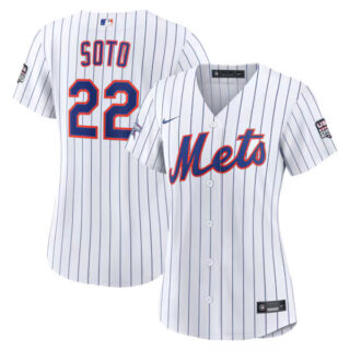 2026 All-Star Game Women's New York Mets #22 Juan Soto White Replica Jersey