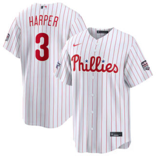 2026 All-Star Game Philadelphia Phillies #3 Bryce Harper White Replica Jersey