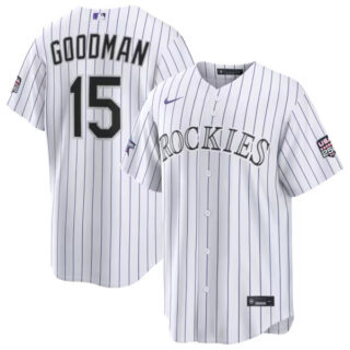 2026 All-Star Game Colorado Rockies #15 Hunter Goodman White Replica Jersey