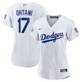 2026 All-Star Game Women's Los Angeles Dodgers #17 Shohei Ohtani White Replica Jersey